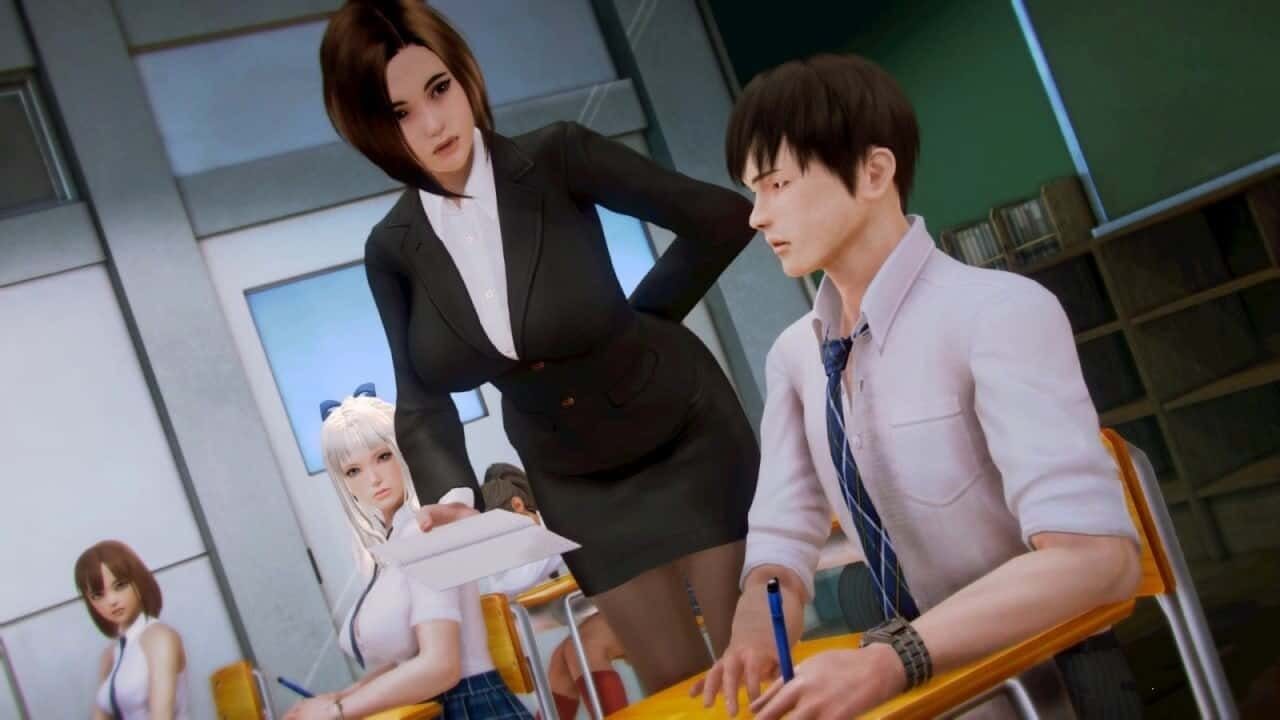 二次元老婆学院_Waifu Academy 分支选择 演示图 1
